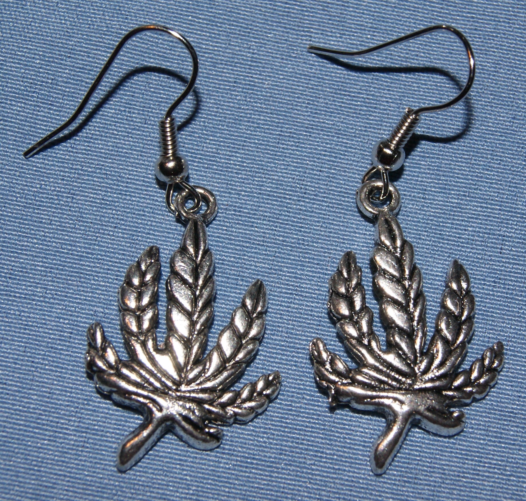 Cannabis Leaf Earrings